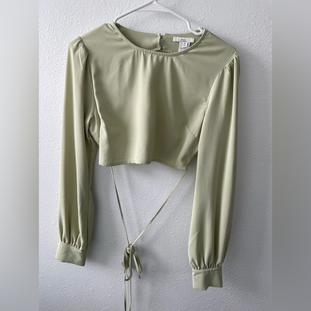 Long sleeved crop top!